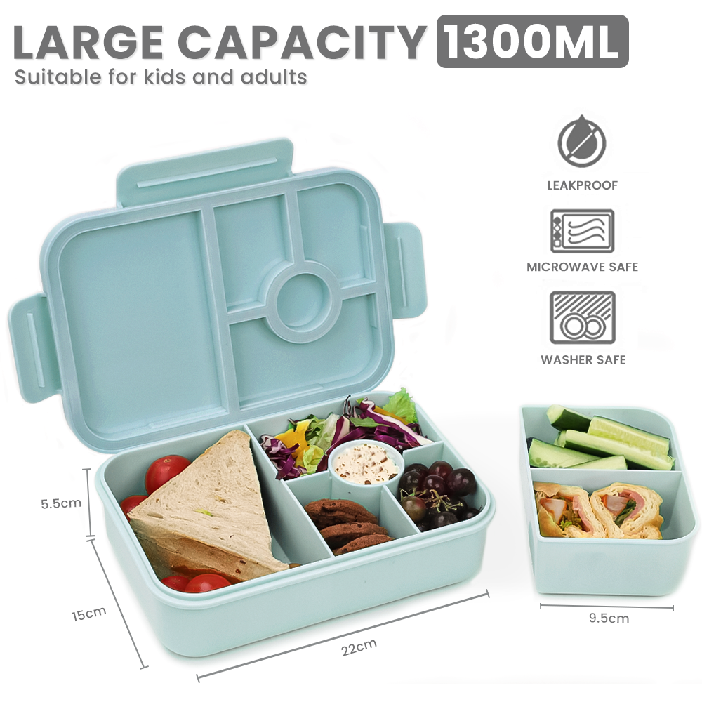 Bento Box,Bento Box Adult Lunch Box,Ideal Leak Proof Lunch Box