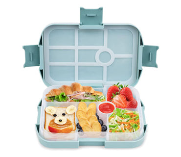 Stackable Bento Box Adult Lunch Box 2 Layers All-in-One Lunch Containers  with Multiple Compartments for Adults & Kids, 2000ml Large Capacity  Built-in Utensil Set & BPA Fre