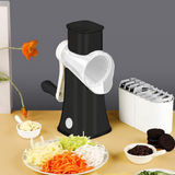 Bugucat Vegetable Chopper, Vegetable Cutter, Cheese Grater, Potato Cutter, Mandoline Slicer, Peeler Food Salad Chopper, Vegetable Slicer Spiralizer with 5 Interchangeable Stainless Steel Blades