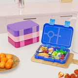 Leakproof Children Tritan Lunch Box, Food Meal Container Box, Bento Lunch Containers for Adults and Kids, Portable Bento Lunch Box for Picnic, School