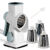 Manual Vegetable Cutter, Vegetable Slicer, Drum Grater, Cheese Grater,Chopper, Rotating Grater, Potato Cutter