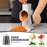 Manual Vegetable Cutter, Vegetable Slicer, Drum Grater, Cheese Grater,Chopper, Rotating Grater, Potato Cutter