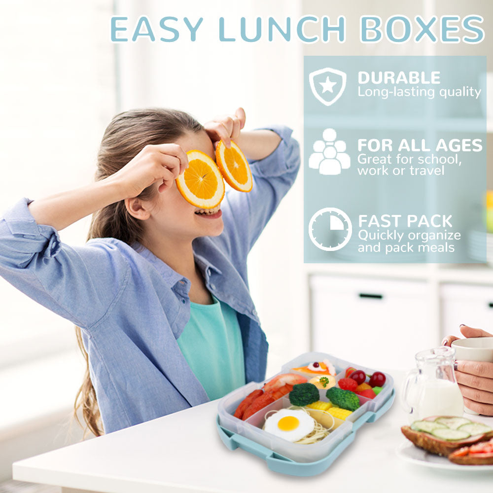 Lunch Box, Micro-Ondes Lave-Vaisselle , Idéale pour Kids Adultes